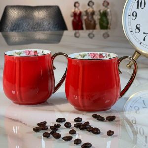 ACAR MY MUG KUPA FLOWER Lot de 2 Mugs