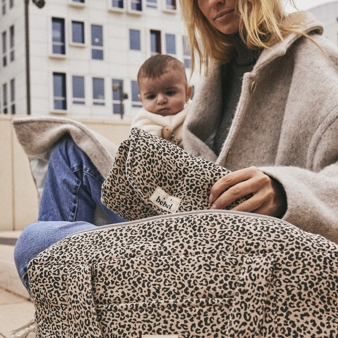 Matelas à langer - Léopard