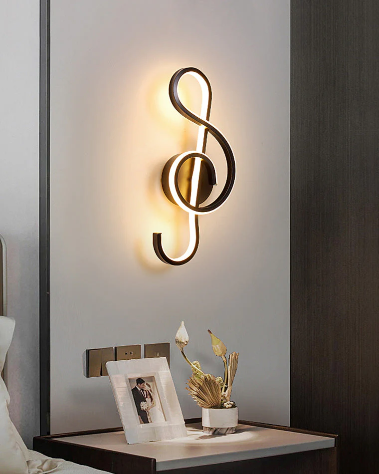Applique Murale Sculpturale en Forme de Note de Musique – Design Moderne et Créatif – Image 8
