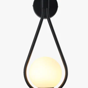 Applique Murale Globe en Verre Goutte d'Eau