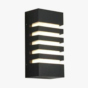 Applique Murale d'Extérieur Grille - Éclairage Moderne