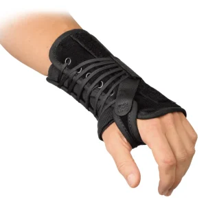 Attelle de poignet universelle à lacets