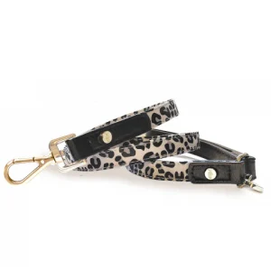 Laisse plate pour chien collection KENYA Milk and Pepper