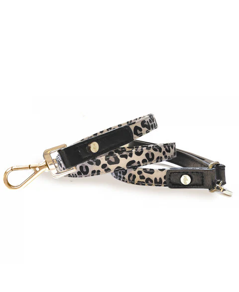 Laisse plate pour chien collection KENYA Milk and Pepper – Image 2