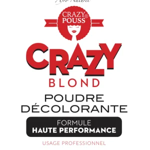 CRAZY POUSS - Poudre décolorante Crazy blond