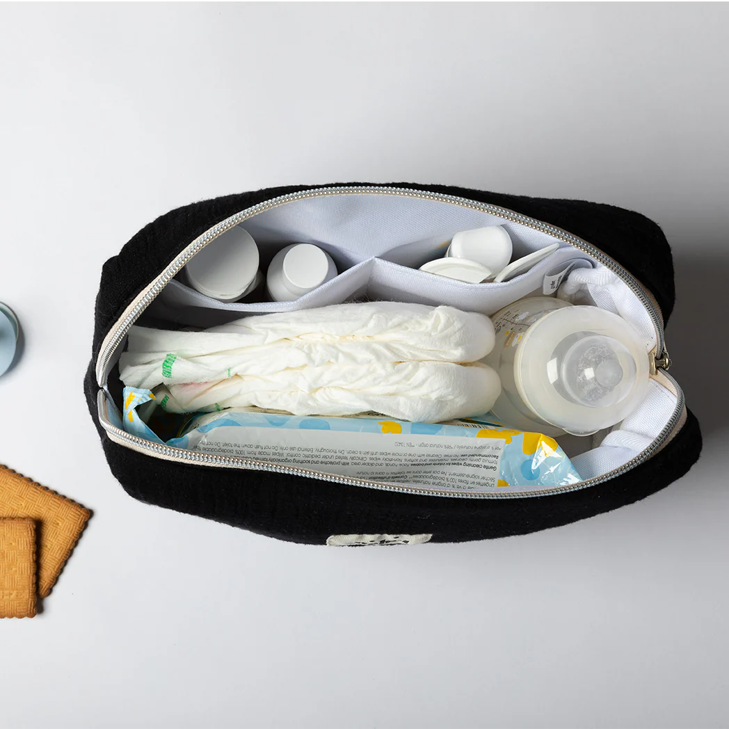 Trousse de toilette - Effet lin – Image 2