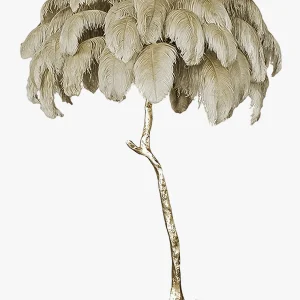 Lampadaire "Oasis de Plumes"