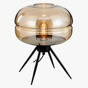 Lampe de Table Dôme en Verre