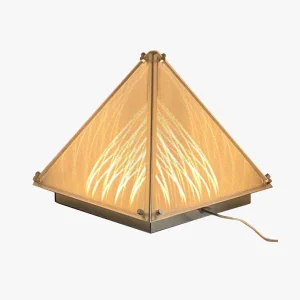 Lampe de Table Pyramidale