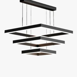 Lustre Cascade Carrée