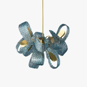 Lustre en Verre Artistique - Peacock