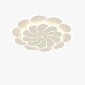 Plafonnier Design Fleur à Intensité Variable