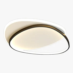 Plafonnier Géométrique Plat à Intensité Variable