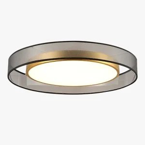 Plafonnier Rond en Tissu – Ø40 à 60 cm