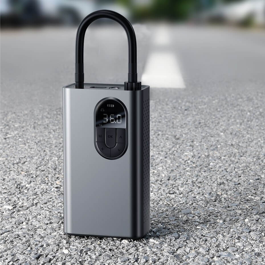 AirGo™ | Pompe a velo électrique rechargeable avec affichage numérique – Image 3