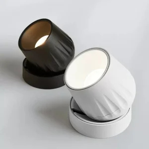 Plafonnier LED Design Arrondi - Éclairage Dimmable pour Salon et Cuisine