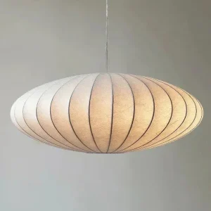 Suspension en Tissu Blanc