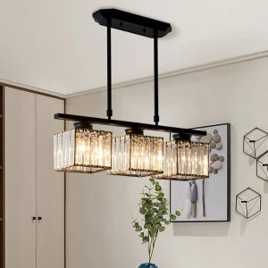 Suspension Moderne en Verre - Cristal Elysia