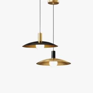 Suspension de Cuisine Conique en Laiton