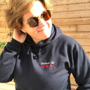 Sweat brodé Maman