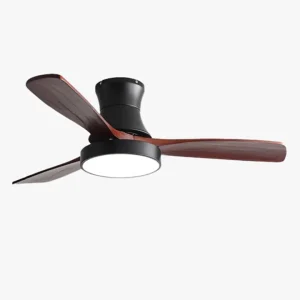 Ventilateur Borealys à 3 pales en bois
