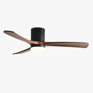 Ventilateur de Plafond AeroWood – 3 Pales en Bois