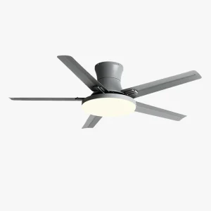 Ventilateur de Plafond Métal Slim – LED Intégrée