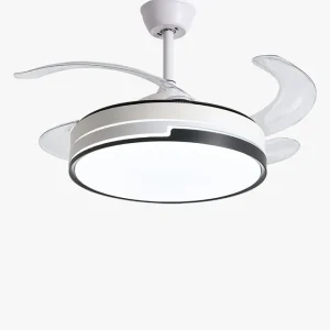 Ventilateur de Plafond Rétractable au Design Contemporain-AeroLux
