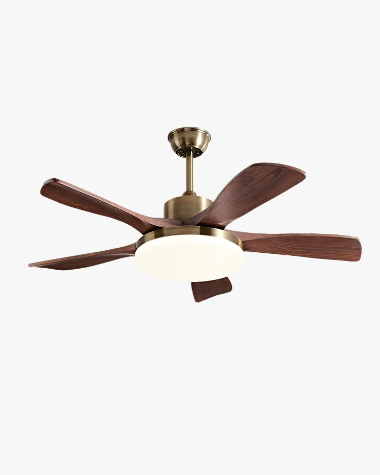 Ventilateur de Plafond  Éclat Noyer