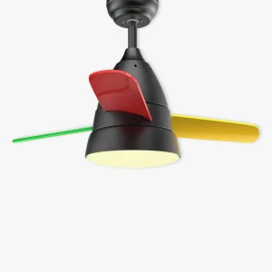 Ventilateur de plafond compact à 3 pales-Briza Color