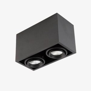 Plafonnier LED Rectangulaire - Double cubic