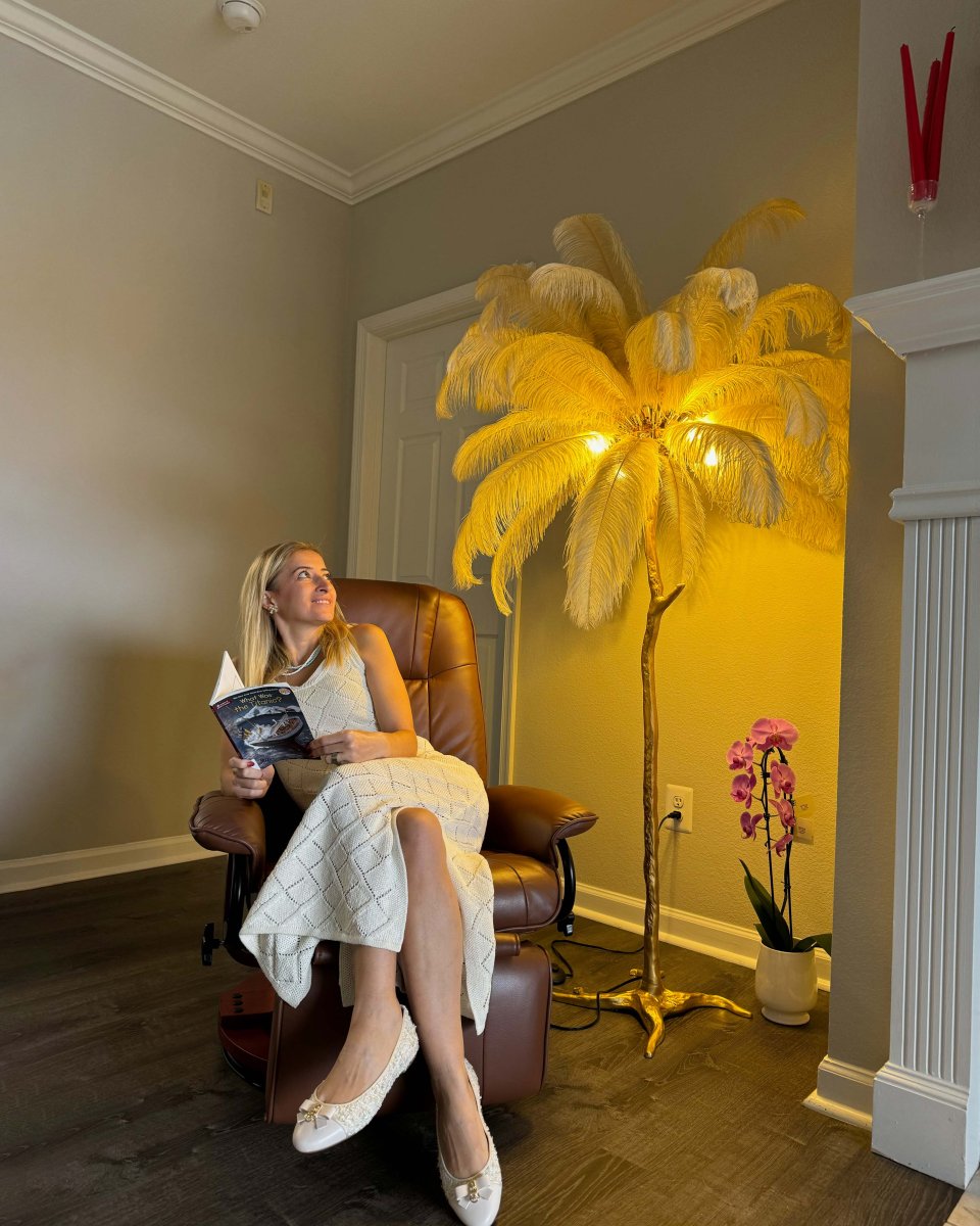 Lampadaire "Oasis de Plumes" – Image 6