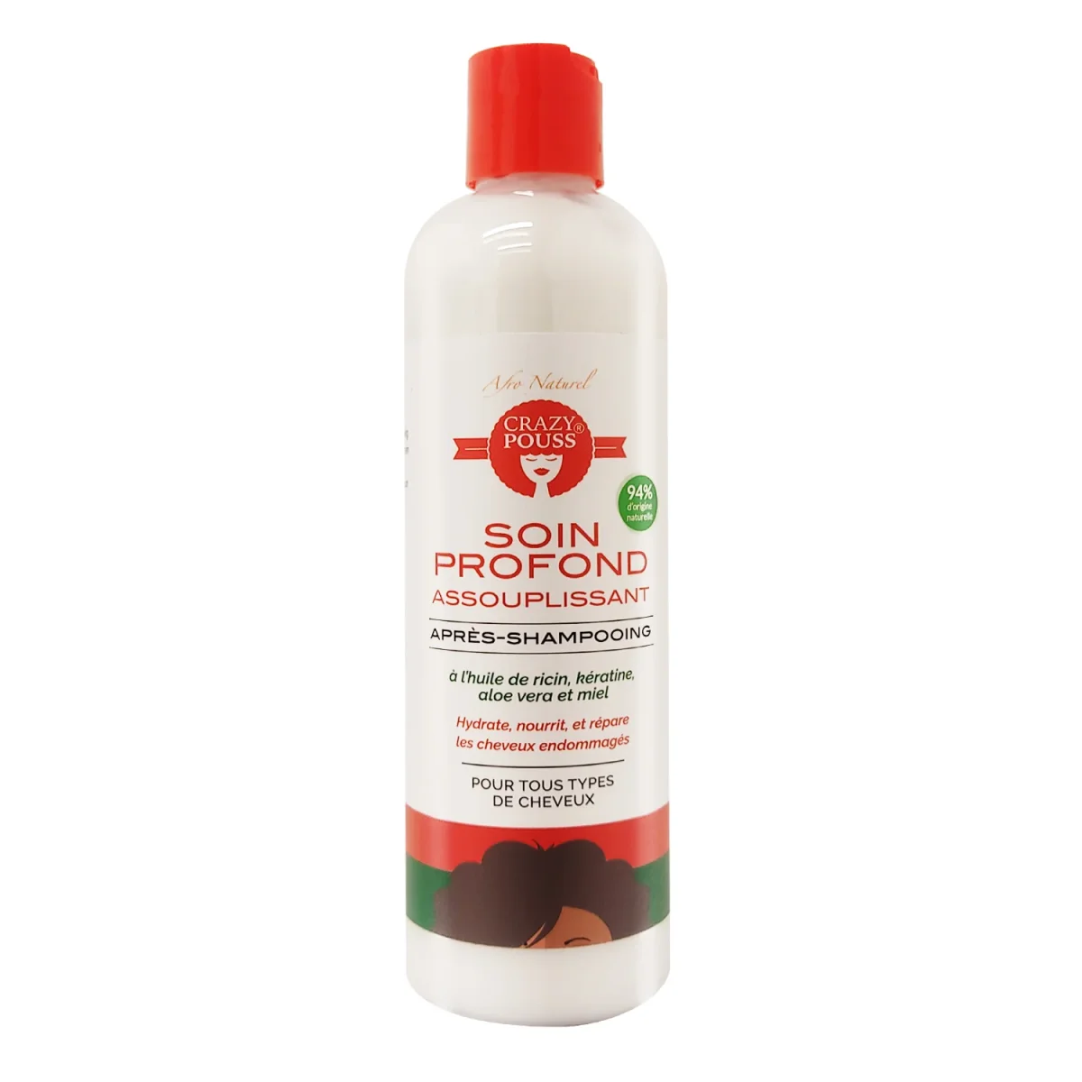 CRAZY POUSS - Après shampoing Soin Profond 250ml – Image 2