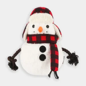 Jouet Noël chiens - Snowman - Bonhomme Neige - Inooko