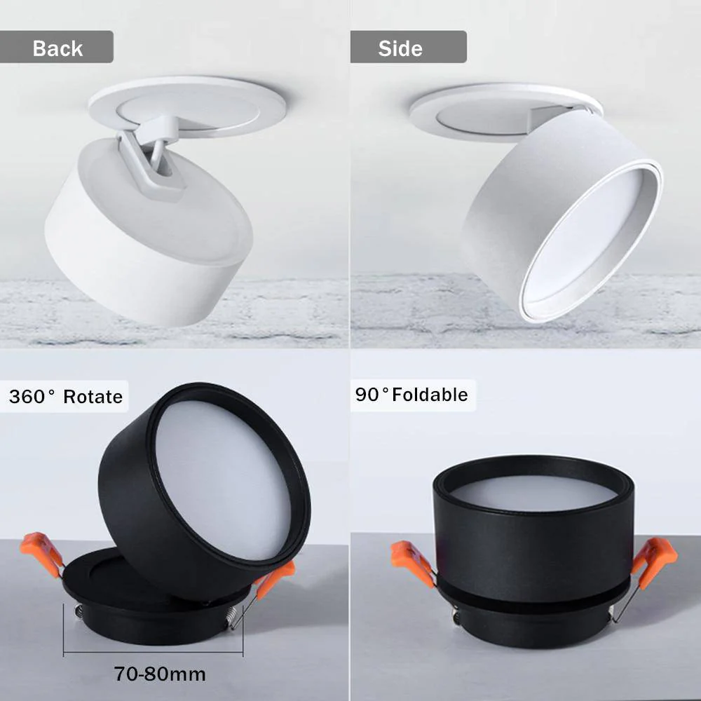 Spot LED Orientable 360° pour Plafond – Image 6