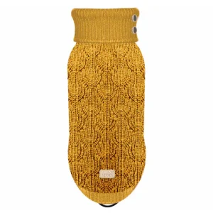 Pull torsade CALY pour chien - lurex -  Milk and Pepper