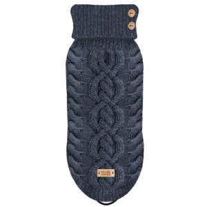 Pull Donovan torsade Marine pour chiens - Milk&Pepper