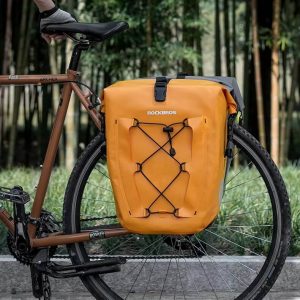 CargoTrail™ | Sacoche velo porte bagage extensible et 100 % imperméable 25-32L