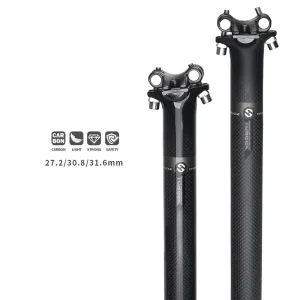 SlimPost™ | Tige de selle en carbone avec réglage rapide et confort renforcé