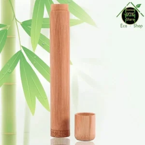 Travel™ étui en bambou pour brosse à dents
