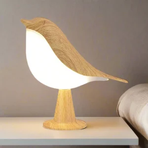 Lampe de Table sans fil Oiseau Femelle - Élégance Naturelle